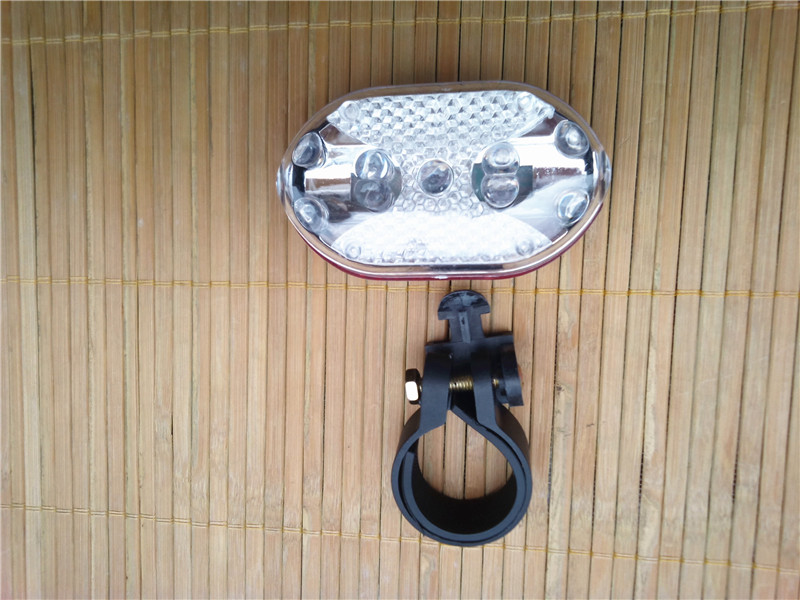 9LED colorful safety warning tail light road mountain bike light headlight night riding equipment bicycle accessories