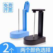 West bank black kitchen bill fork document pin Cash register small ticket subpoena menu clip Blue takeaway single clip