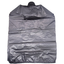 Thick portable garbage bag black plastic bag clip vest office household garbage bag storage bag