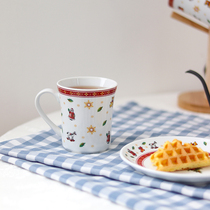 Export German Espel Christmas Series Ceramic Tea Cup Breakfast Cup Milk Oatmeal Cup Afternoon Tea Coffee Cup