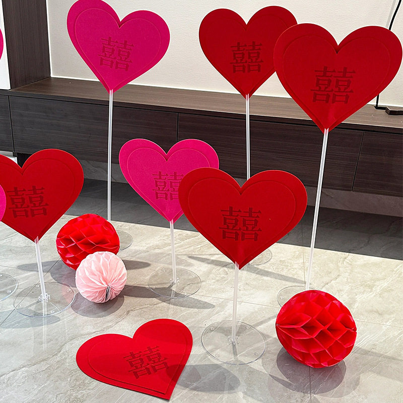 楼梯婚房爱心路引立柱套装，2025婚庆布置新潮流，如何选才称心？