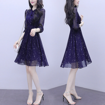 Snowspun Hymn Dress Woman Spring Dress 2022 New Advanced Senses Waist Display Slim Temperament Light Ripened Wind Fairy Dresses Summer