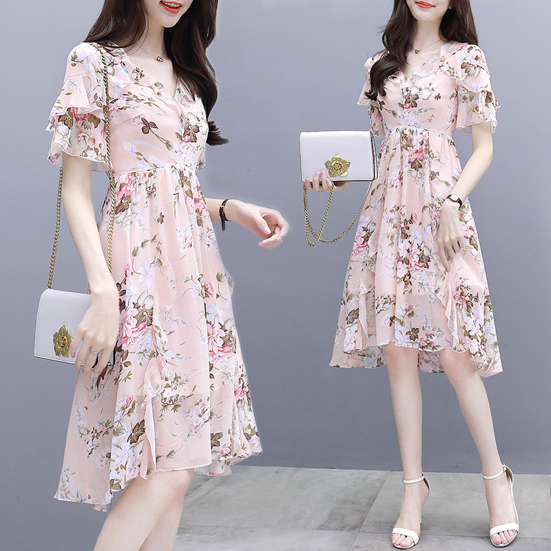 Snowspun Ocean Dress Women's Summer 2022 New Light Cooked Ethos Collection Waist Display Slim Pop Superfairy Sweet and Broken Flowers Skirt