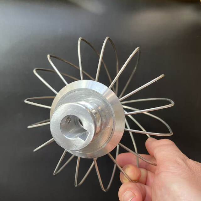 Daewoo Csj05 Food Processor Original Accessories All-Metal Egg Beater/Compatible Dough Hook/Mixing Paddle