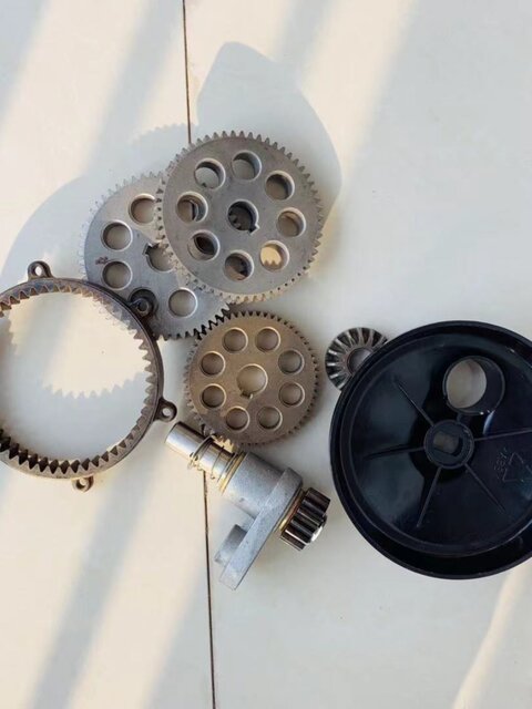 Aca Chef Machine Asm-Cg108/Cg108-1 Original Repair Parts Gear Planetary Wheel Splash Guard Shaft Sleeve