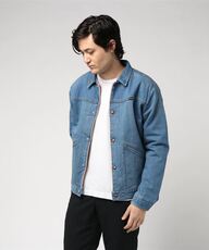 Куртка wrangler rough cowboy short boa