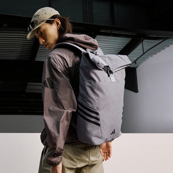 Adidas adidas men's and women's large opening design large capacity sports backpack jy4767