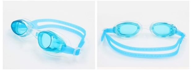 Koala cô gái mới Rui và thời trang đích thực Kính bơi phẳng HD đơn giản cho nam và nữ - Goggles