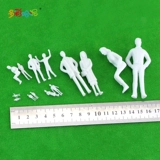 Модельная модель белого злодея кукла DIY DIY Столовый настольный стол модель Материала сцен