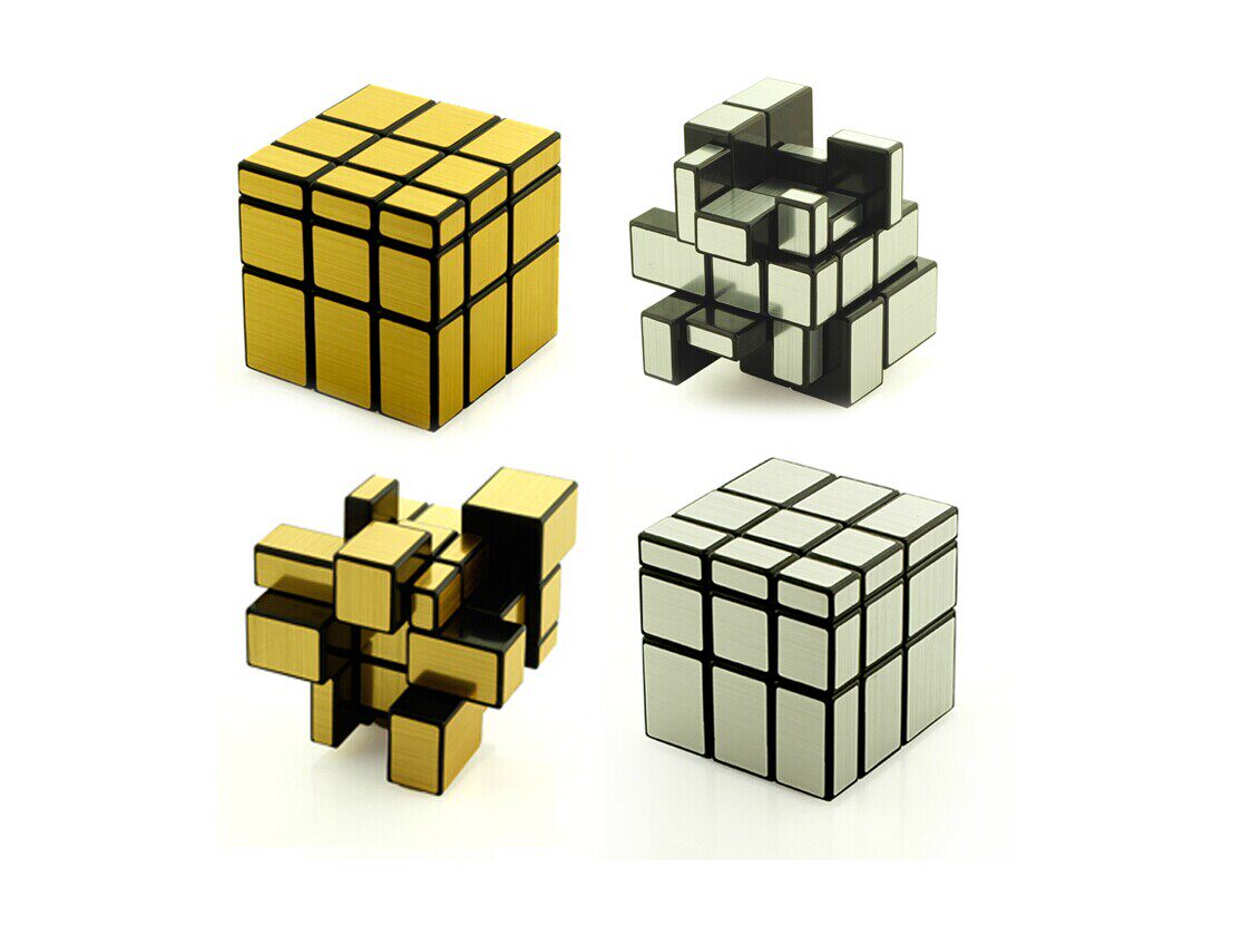 (Holy Hand Mirror Profiled) Three Magic Square Sacred Hand Magic Square Mirror Magic Cube Children's Toy Magic Square