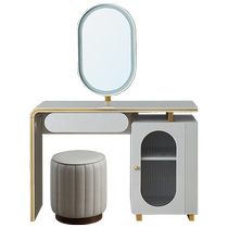 Quanyou Home Modern Light Luxury Dressing Table Small Apartment Bedroom Dressing Table Small Storage Dressing Table 126337