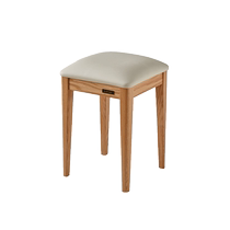 Quanyou Home Furnishing Log Style Pure Solid Wood Dining Chair Living Room Home Dining Table Chair 2024 New Chair DW8067F