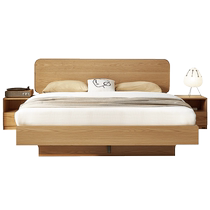 Quanyou Home Elephant Ear Leather Art Bed Master Bedroom 2024 New Non-Disturbing Double Soft Package Suspension Bed