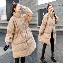 Pregnant woman winter clothing down cotton clothing winter gestation cotton clothes 2023 Winter new loose big code cotton padded jacket