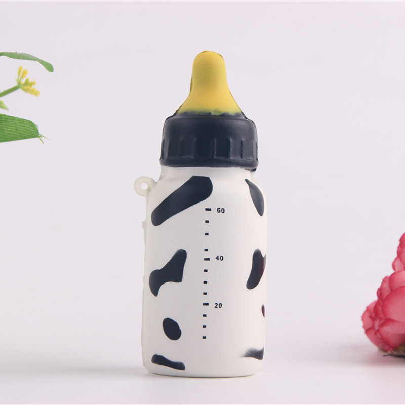 squishy decompression slow rebound pinch music bottle vent ball decompression simulation cake props children's toys