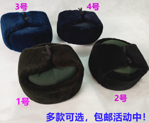 jia hou mian cap conference balaclavas outdoor cold Lei Feng locomotive cotton cap army green cold autumn and winter cotton hat