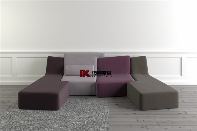 Maike thiết kế sáng tạo đồ nội thất hợp lưu sofa fusion sofa căn hộ nhỏ ghế băng gỗ