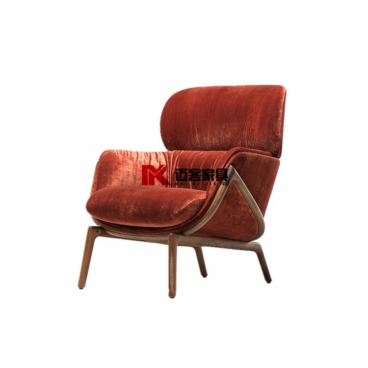 Thiết kế thời trang Bắc Âu elysia phòng chờ ghế hình ghế sofa đơn ghế phòng chờ ghế sofa giá rẻ