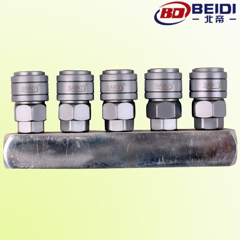 Taiwan Senbao SABO 2345-way gas pipe fitting 1 minute 4 pneumatic quick coupling 5 ventilation exhaust