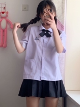Nano Taboo Girl Shirt JK Uniform First Love Short Sleeve Shirt Thai School Uniforms Short Dress Original Genuine Suit Summer