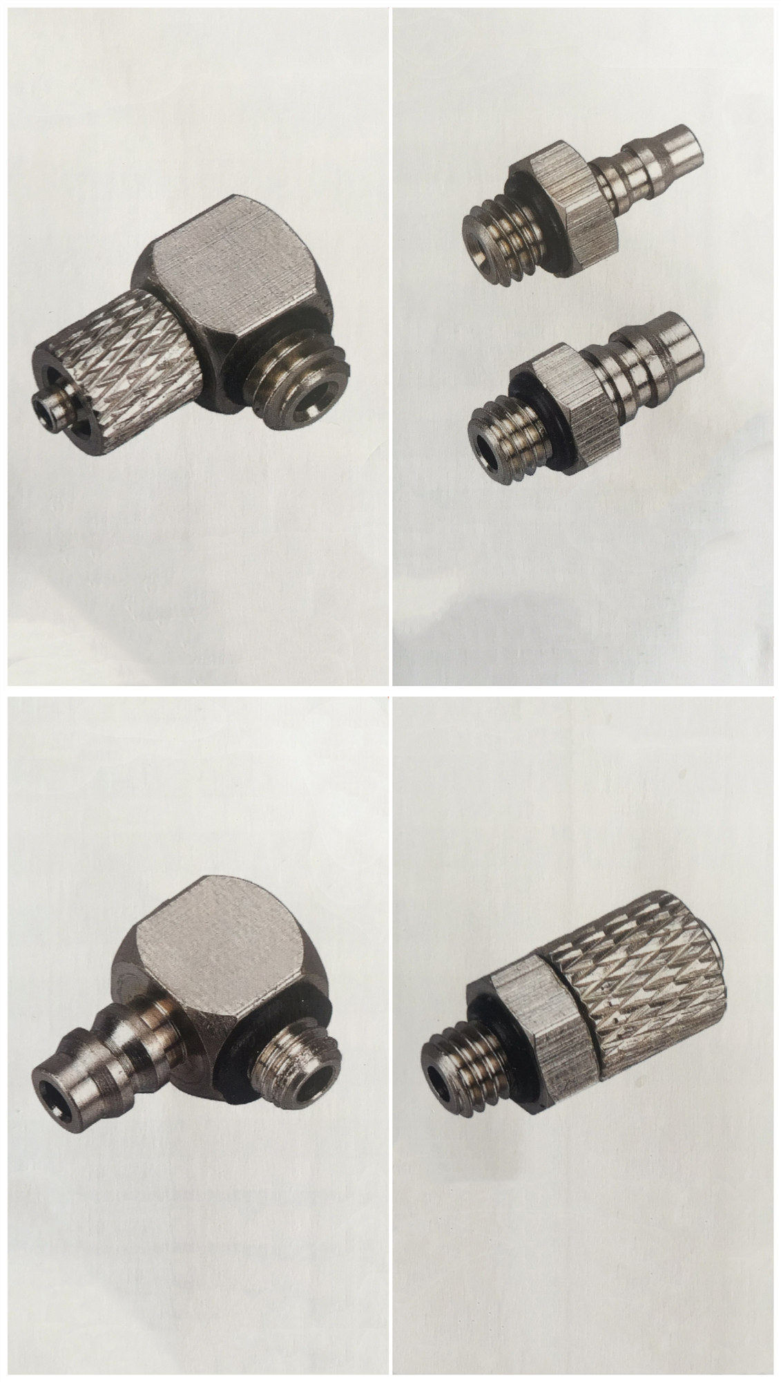 Pagoda Micro Connector M-5ALU-6 M-3AU-4 2-M3 4-M3 4-M5 6-M5 straight through bend