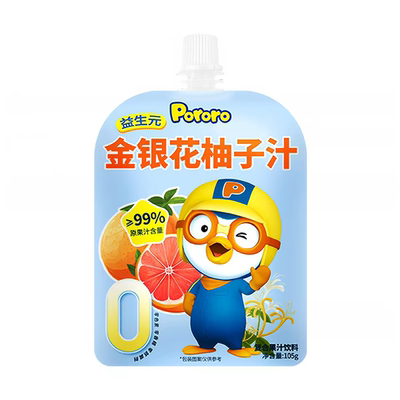 【105g*1袋】啵乐乐Pororo金银花柚子汁