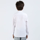 Осенняя рубашка для мальчиков, детский хлопковый лонгслив, детская одежда