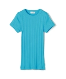 Томороуландская полоса Pure Cotton Cotton Complete -Shorteed T -Shirts размещенные заказы без возвращения