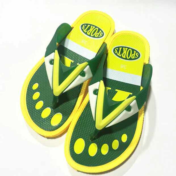 Pantoufles enfants en Cuir spatial - Ref 987134 Image 6