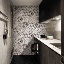 Tile Bathroom tiles 200x200 Nordic kitchen guest restaurant balcony Retro non-slip background wall tiles