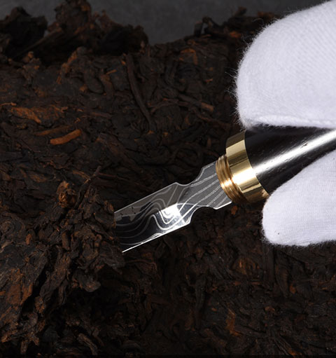 Pure Handmade Tea Knife Gỗ Black Tea Tea Knife Tea Tea Tea Cone Puer Tea Knife Special Tea Knife Kung Fu Tea Set Phụ kiện bộ bình trà
