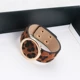 Cá tính retro hoang dã pu da kim cương đầy đủ vòng đeo tay kim loại đơn giản khóa kim loại vòng đeo tay điều chỉnh còng phụ kiện