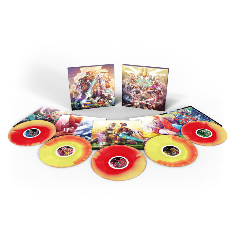 Mega Man Zero/Zx Legacy Collection Vinyl Color Vinyl Limited Edition Ost Soundtrack 3Lp
