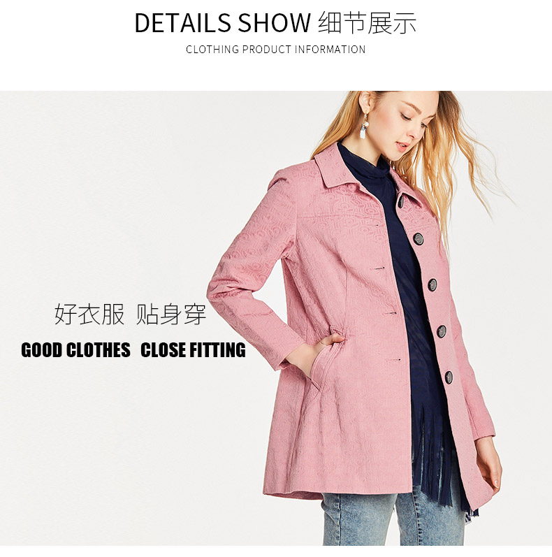 Trench pour femme UGE   en Coton - Ref 3228106 Image 14