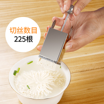 Kitchen plate decoration 304 stainless steel chrysanthemum tofu knife mold Vence tofu cutting silk knife hotel creative vegetable artifact