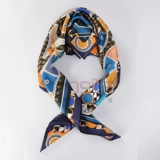 Шелковый носовой платок, шарф, 2018, тренд сезона