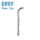 Мона Лиза домашний роскошный открытый бассейн душевая колонна постоянная температура большой душ из алюминиевого сплава душевой набор