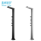 Мона Лиза домашний роскошный открытый бассейн душевая колонна постоянная температура большой душ из алюминиевого сплава душевой набор