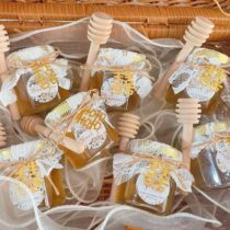 Wedding small jar of honey souvenir Internet celebrity ins style practical small gift wedding creative lace honey small bottle 50g