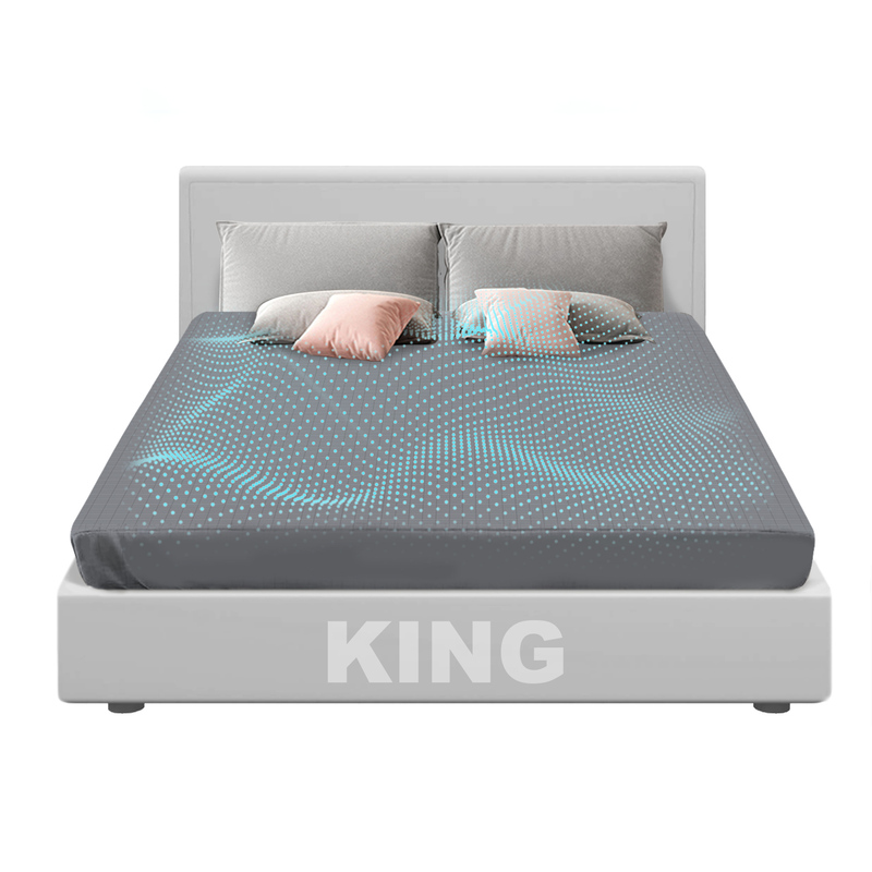 Best-Selling in Europe and America, Practical Fitted Sheets and Bed Sheets with Silver Fiber for Health, Anti-Fatigue, Insomnia Relief, Anti-Radiation, Antibacterial, and Anti-Mite