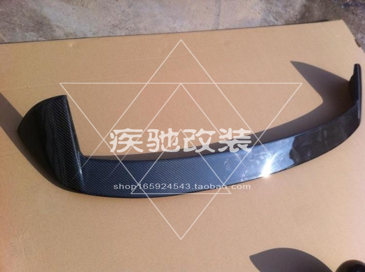 Fox Golf 6th generation carbon fiber rear wing carbon fiber top wing Golf 6th generation carbon fiber fixed wind wing