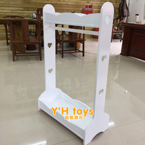 Childrens furniture hanging clothes hanger kindergarten wardrobe closet closet floor clothes rack storage rack multifunctional finishing shoe cabinet