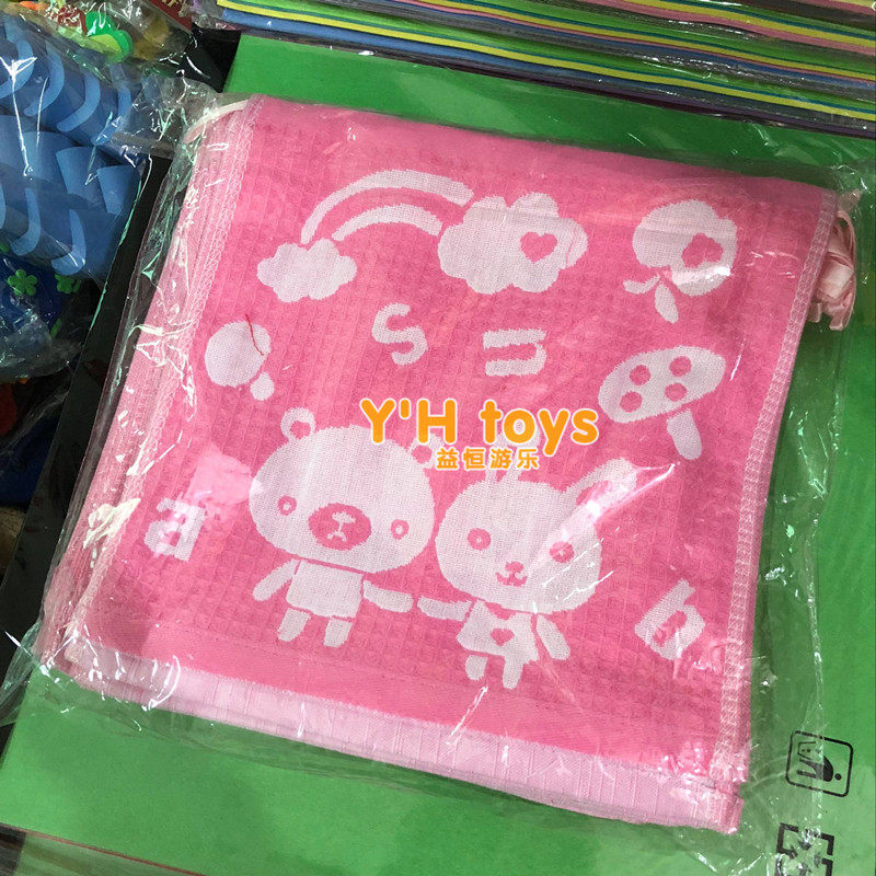 Square Small Towel Square Pure Cotton Hanging Children Wash Face Baby Suction Tetragonal Gauze Nursery Small