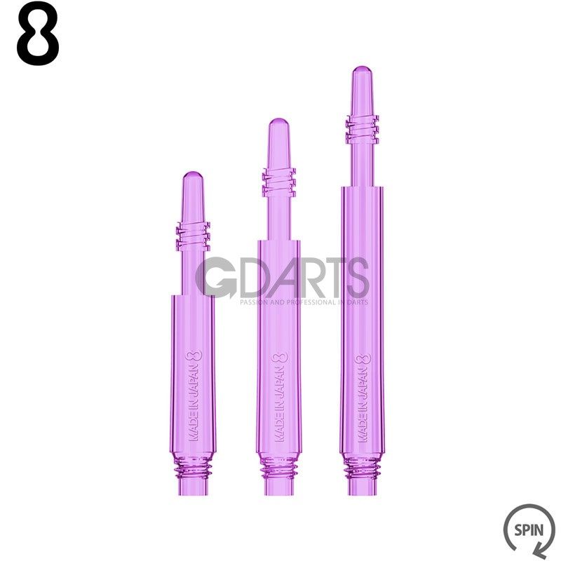 TARGET (8FLIGT) Dart Rod - Rotation Fixed Rough Rouge 3 boxes