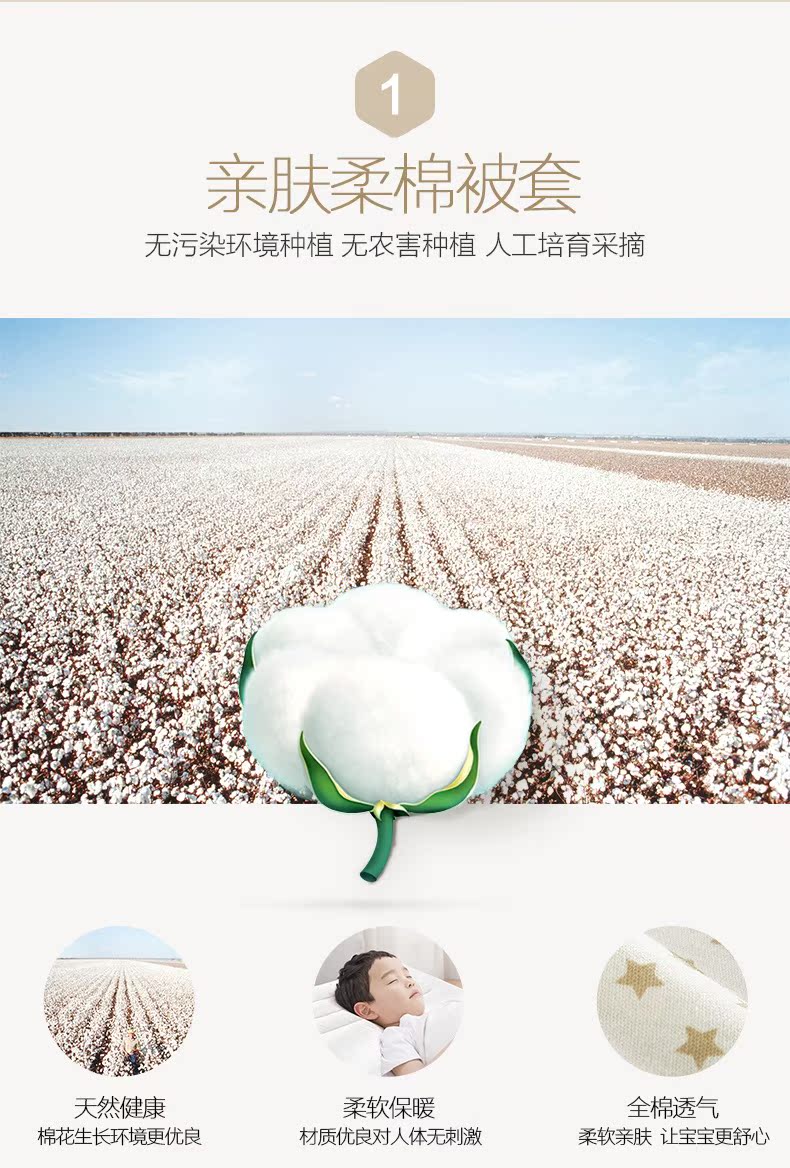 Cười gói giường bé Baxi Bộ đồ giường trẻ em cotton cho trẻ em giường xung quanh bông có thể tháo rời và có thể giặt chín bộ - Túi ngủ / Mat / Gối / Ded stuff khăn choàng cho bé
