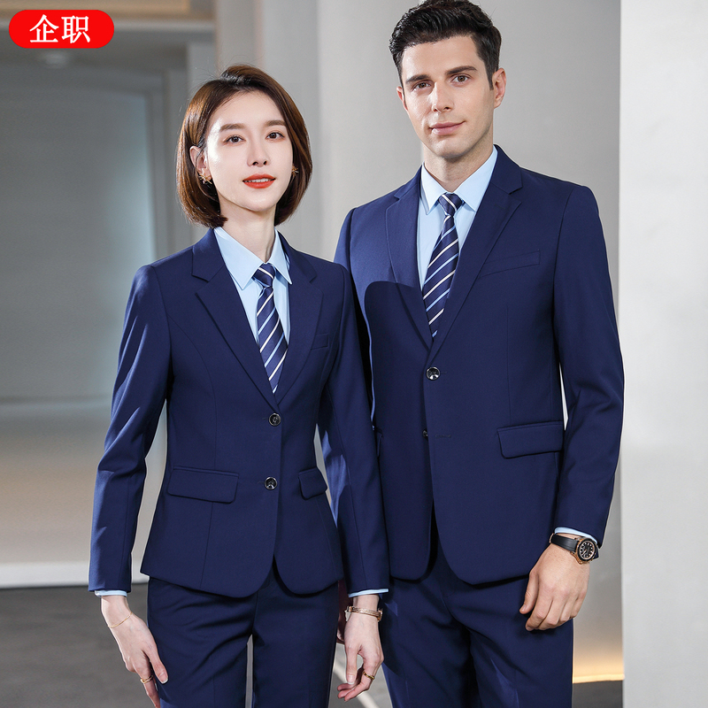 Professional Suit Set for Men, Royal Blue Formal Jacket, Hotel Navy Blue Work Uniform, 4S Shop Workwear, Bank Suit for Women Professional Suit Set for Men, Royal Blue Formal Jacket, Hotel Navy Blue Work Uniform, 4S Shop Workwear, Bank Suit for Women