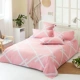 100% cotton ga trải giường một mảnh dày cotton ba mảnh lưới đỏ kang đơn đôi 1,5 / 1,8m2 mét nam nữ - Khăn trải giường