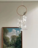 Корейский импортный супер мечтательный колокольчик белый ракушка Ловец снов украшение интерьера фото реквизит для подарка