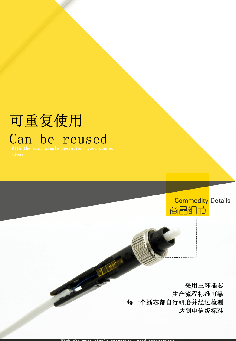 光纤快速连接器