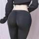 Leggings ເກົ້າ leggings ໄຫມ ກ້ອນ ບາງ